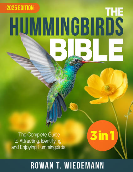The Hummingbirds Bible - [3 in 1] The Complete Guide to Attracting Identifying and Enjoying Hummingbirds - cover