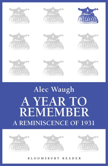 A Year to Remember - A Reminiscence of 1931 - cover