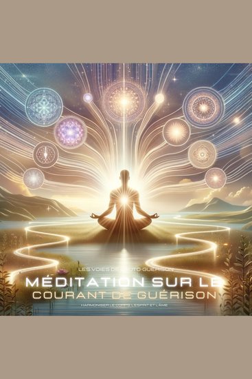 Méditation sur le courant de guérison Les voies de l'auto-guérison - Harmoniser le corps l'esprit et l'âme - cover