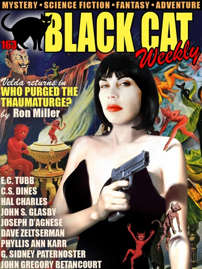 Black Cat Weekly #163 - cover