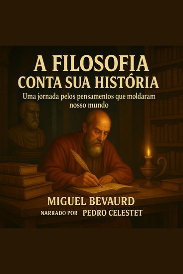 A FILOSOFIA CONTA SUA HISTÓRIA - Uma jornada pelos pensamentos que moldaram nosso mundo - cover