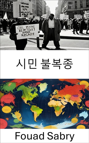 시민 불복종 - 현대 민주주의의 비폭력 저항의 힘 - cover