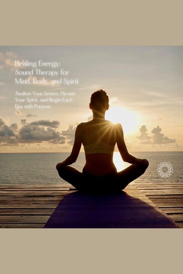 Healing Energy: Sound Therapy for Mind Body and Spirit - Awaken Your Senses Elevate Your Spirit and Begin Each Day with Purpose - cover