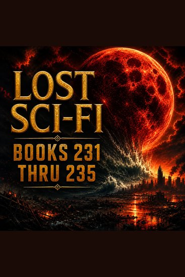 Lost Sci-Fi Books 231 thru 235 - Five Classic Science Fiction Tales of Cosmic Catastrophe Forbidden Secrets and Alien Encounters - cover