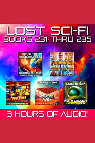 Lost Sci-Fi Books 231 thru 235 - Five Vintage Sci-Fi Short Stories from the 1920s 1940s 1950s and 1960s - cover