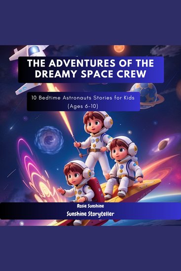 The Adventures of the Dreamy Space Crew - 10 Bedtime Astronauts Stories for Kids (Ages 6-10) - cover