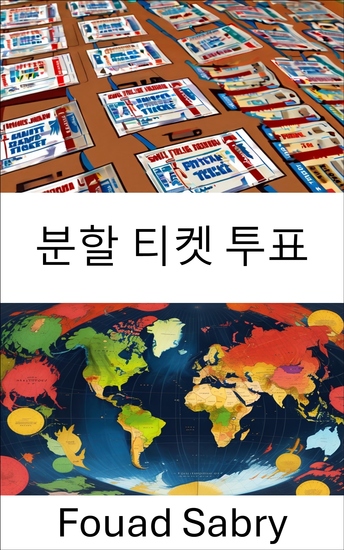 분할 티켓 투표 - 유권자들이 정당 노선을 초월하여 정치를 형성하는 방법 - cover