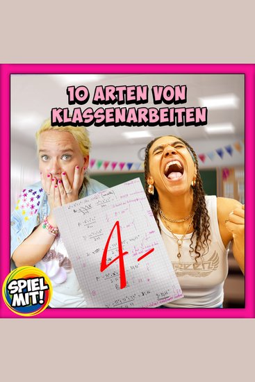 10 Arten von Klassenarbeiten - cover