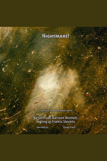 Nightmare! - The First Ever Dark Fantasy Novel - cover