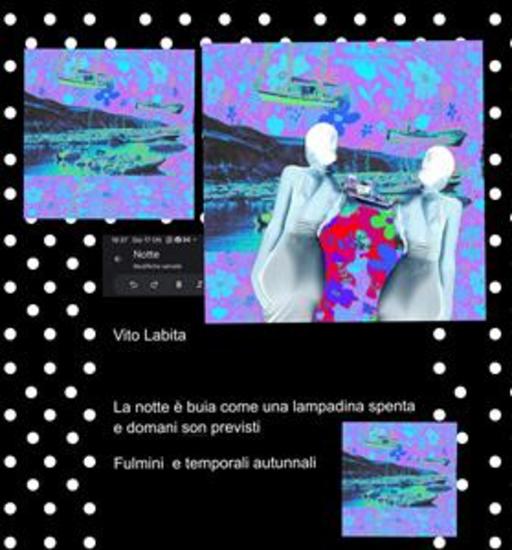 La notte è buia come una lampadina spenta e domani son previsti Fulmini e temporali autunnali - cover