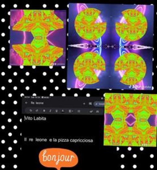 Il re leone e la pizza capricciosa - cover