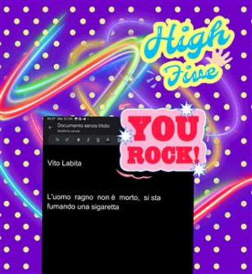 L'uomo ragno non è morto si sta solo fumando una sigaretta - cover