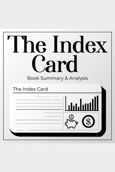 Index Card The: Book Summary and Analysis - cover
