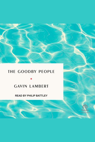 The Goodby People - cover