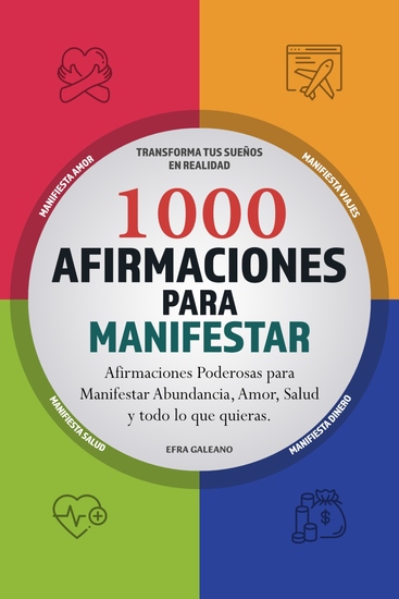 1000 Afirmaciones para Manifestar - Afirmaciones Poderosas para Manifestar Abundancia Amor Salud y todo lo que quieras - cover