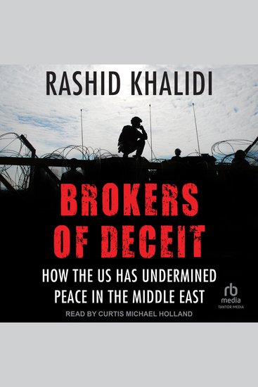 Brokers of Deceit - How the US Has Undermined Peace in the Middle East - cover