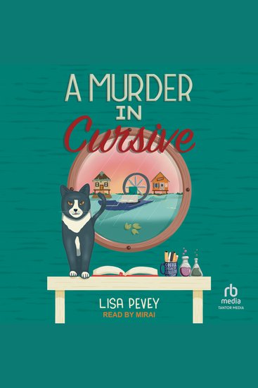 A Murder in Cursive - cover