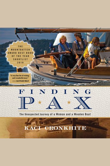 Finding Pax - The unexpected Journey of a woman and a wooden boat - cover