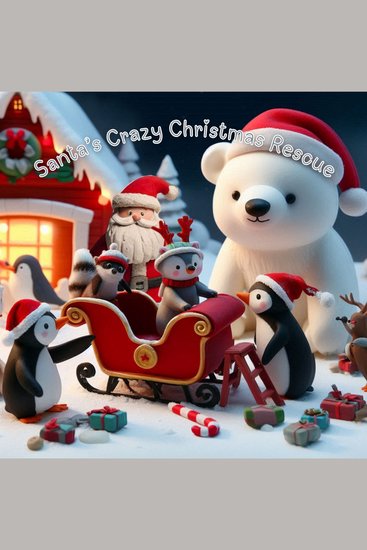 Santa's Crazy Christmas Rescue - cover