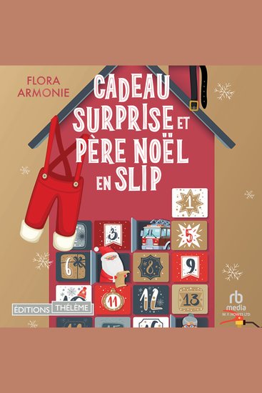 Cadeau surprise et père Noël en slip - cover