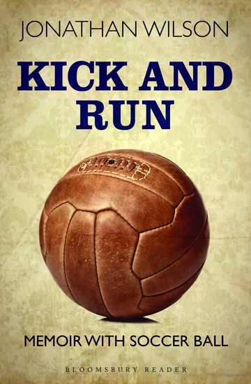 Kick and Run - Memoir with Soccer Ball - cover
