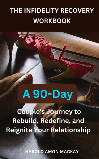 The Infidelity Recovery Workbook - A 90-Day Couple's Journey to Rebuild Redefine and Reignite Your Relationship - cover