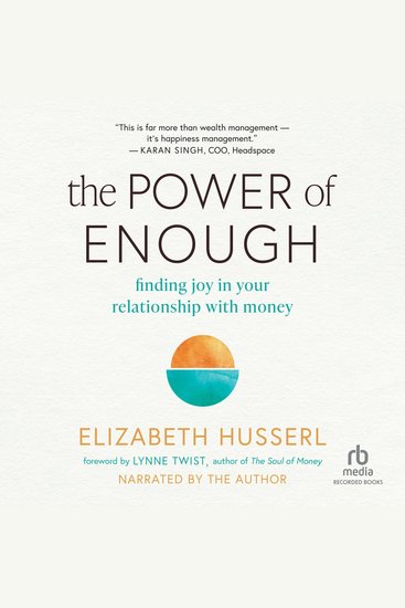 The Power of Enough - Finding Joy in Your Relationship with Money - cover