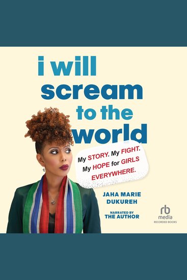 I Will Scream to the World - My Story My Fight My Hope for Girls Everywhere - cover
