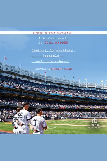 Yankees Typewriters Scandals and Cooperstown - A Baseball Memoir - cover