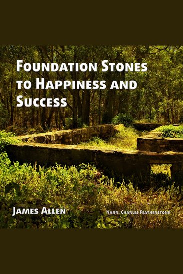 Foundation Stones to Happiness and Success - cover