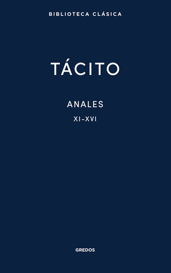 Anales II Libros XI-XVI - cover