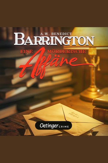 Barrington 3 Eine mörderische Affäre - cover