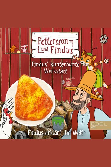 Findus erklärt die Welt: Findus kunterbunte Werkstatt - cover