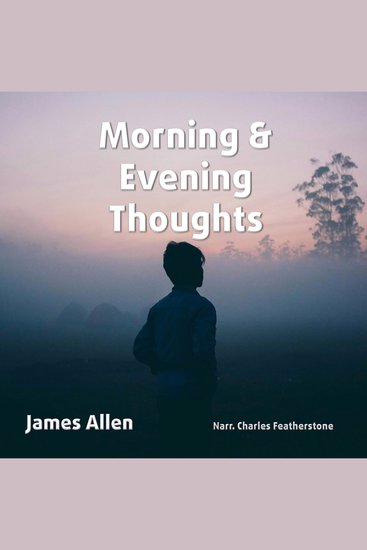 Morning & Evening Thoughts - cover