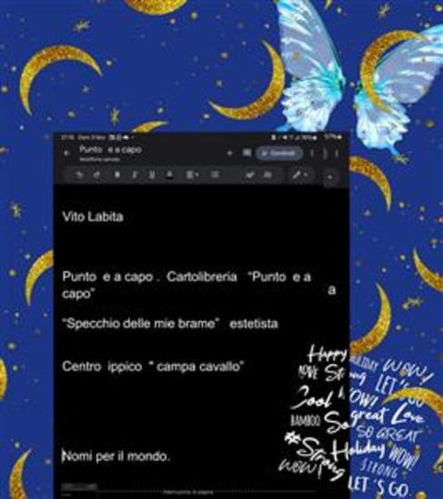Punto e a capo Cartolibreria Punto e a capo Specchio delle mie brame estetista centro ippico campa cavallo - Nomi per il mondo - cover