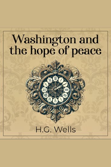 Washington and the hope of peace - cover