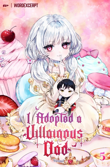 I Adopted a Villainous Dad Vol 5 (novel) - cover