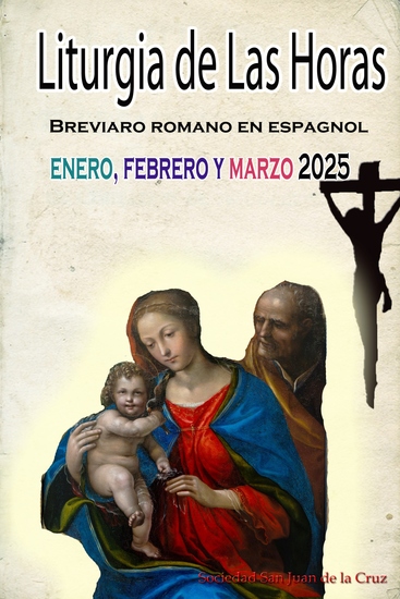 Liturgia de las Horas Breviario romano - en español en orden todos los días de enero febrero y marzo 2025 - cover