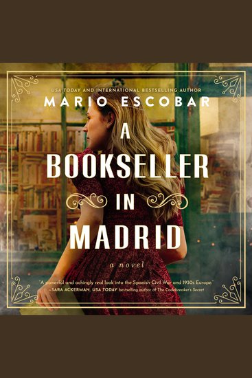 A Bookseller in Madrid - A Novel - cover