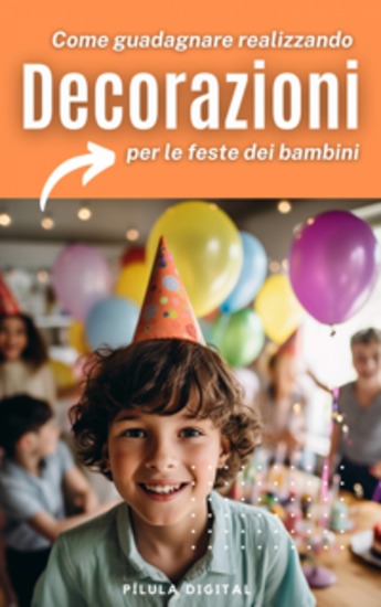 Come Guadagnare Realizzando Decorazioni Per Le Feste Dei Bambini - Consigli Pratici Su Come Avviare Un'attività Redditizia Nel Settore Delle Feste - cover