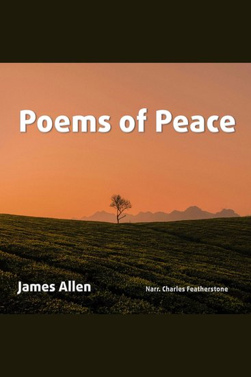 Poems Of Peace - cover