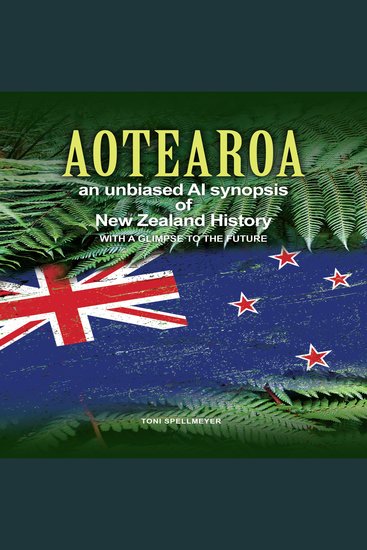 Aotearoa an unbiased AI synopsis of New Zealand History - with a glimpse to the future - cover