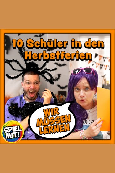 10 Schüler in den Herbstferien - cover