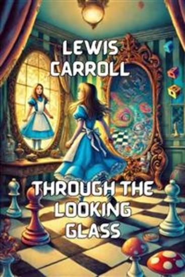 Through The Looking Glass(Illustrated) - cover