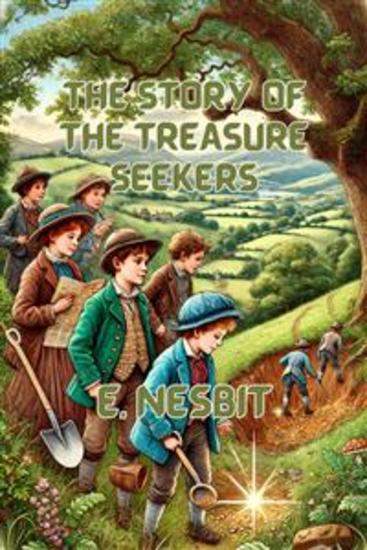 The Story of the Treasure Seekers(Illustrated) - cover