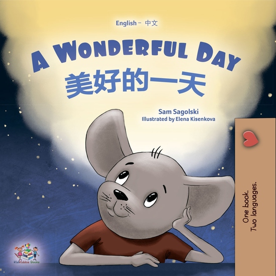 A Wonderful Day 山姆 赛高斯基 - English Chinese Bilingual Book for Children - cover