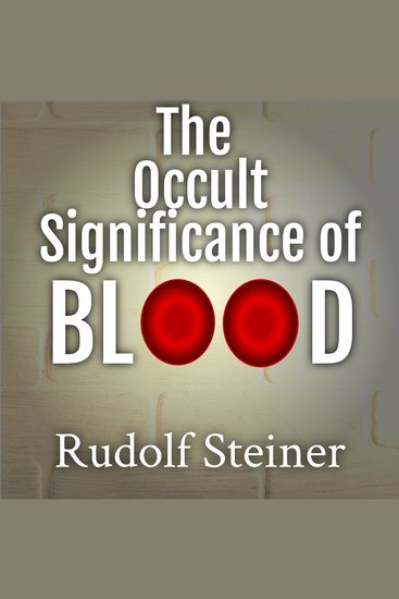 The Occult Significance of Blood - cover