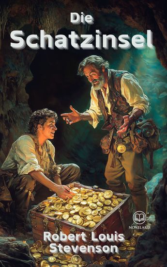 Robert Louis Stevenson: Die Schatzinsel - Vollständige deutsche Roman-Ausgabe von „Treasure Island“ mit neuer deutscher Rechtschreibung (Novelaris Klassik) - cover