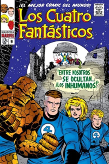 Biblioteca Marvel Los cuatro fantásticos 9 - cover