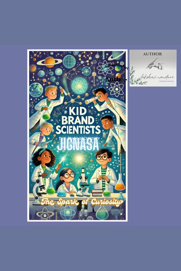 Kid Brand Scientists: Jignasa the Spark of Curiosity – Where Legends Begin - Real Heroes Real Stories – Inspiring Young Minds Through Curiosity and Courage - cover